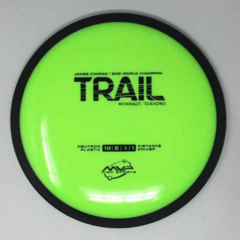 MVP Disc Sports Trail (Neutron - James Conrad Line) Distance Driver