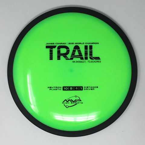 MVP Disc Sports Trail (Neutron - James Conrad Line) Distance Driver