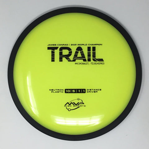 MVP Disc Sports Trail (Neutron - James Conrad Line) Distance Driver