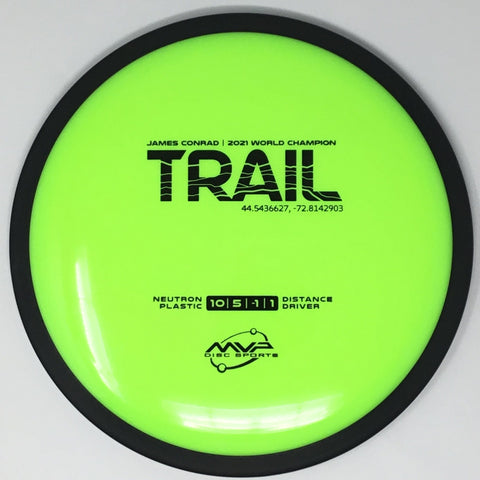 MVP Disc Sports Trail (Neutron - James Conrad Line) Distance Driver
