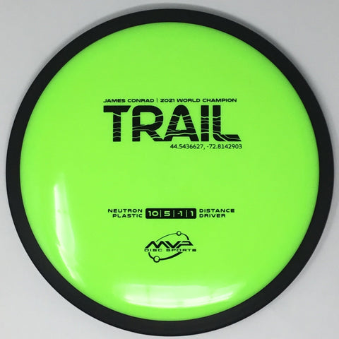 MVP Disc Sports Trail (Neutron - James Conrad Line) Distance Driver