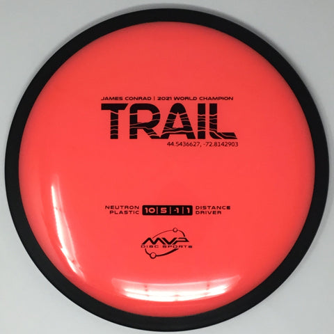 MVP Disc Sports Trail (Neutron - James Conrad Line) Distance Driver