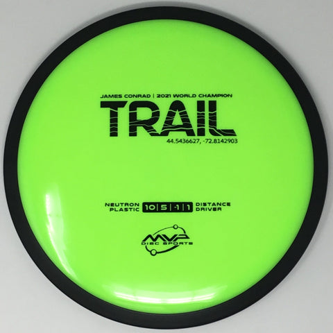 MVP Disc Sports Trail (Neutron - James Conrad Line) Distance Driver