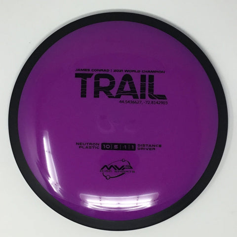MVP Disc Sports Trail (Neutron - James Conrad Line) Distance Driver