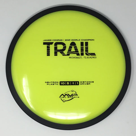 MVP Disc Sports Trail (Neutron - James Conrad Line) Distance Driver