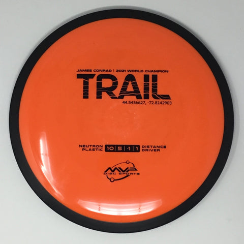 MVP Disc Sports Trail (Neutron - James Conrad Line) Distance Driver