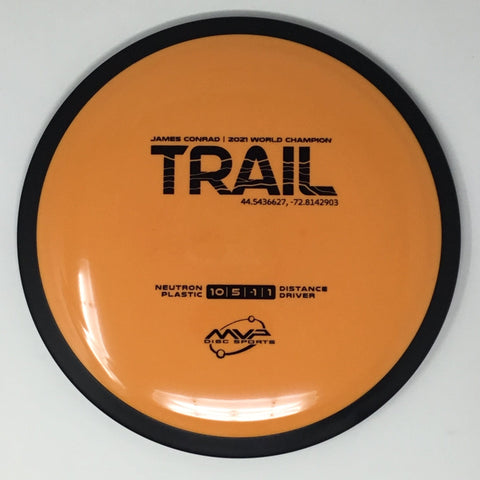 MVP Disc Sports Trail (Neutron - James Conrad Line) Distance Driver