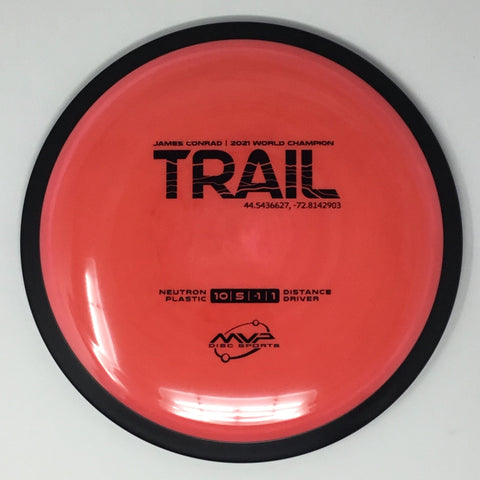 MVP Disc Sports Trail (Neutron - James Conrad Line) Distance Driver