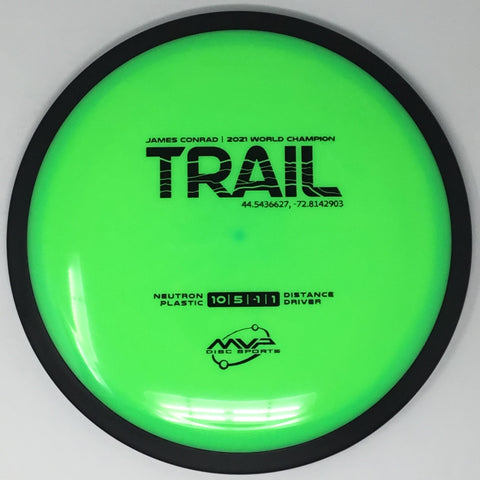 MVP Disc Sports Trail (Neutron - James Conrad Line) Distance Driver