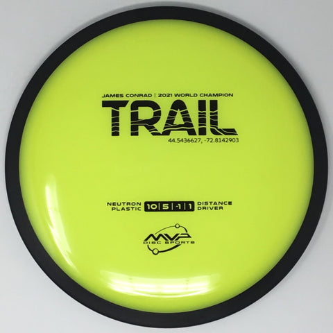 MVP Disc Sports Trail (Neutron - James Conrad Line) Distance Driver