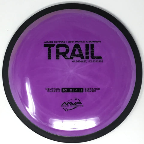 MVP Disc Sports Trail (Neutron - James Conrad Line) Distance Driver