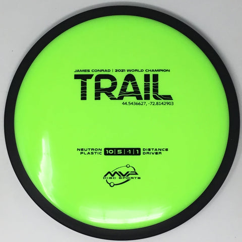 MVP Disc Sports Trail (Neutron - James Conrad Line) Distance Driver