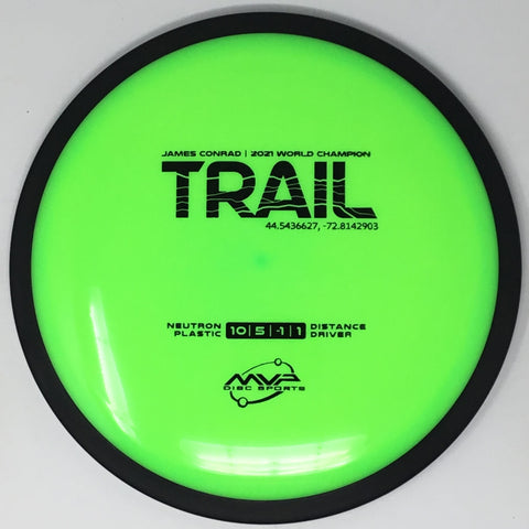 MVP Disc Sports Trail (Neutron - James Conrad Line) Distance Driver