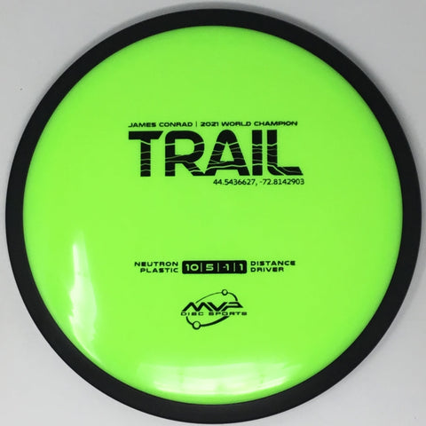 MVP Disc Sports Trail (Neutron - James Conrad Line) Distance Driver