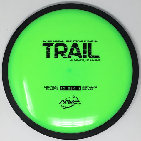 MVP Disc Sports Trail (Neutron - James Conrad Line) Distance Driver