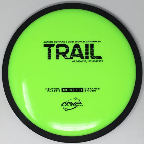 MVP Disc Sports Trail (Neutron - James Conrad Line) Distance Driver