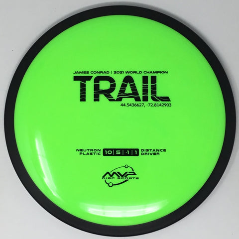 MVP Disc Sports Trail (Neutron - James Conrad Line) Distance Driver