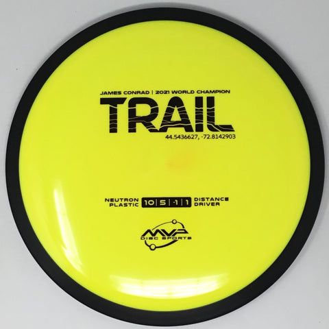MVP Disc Sports Trail (Neutron - James Conrad Line) Distance Driver