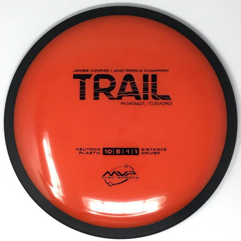 MVP Disc Sports Trail (Neutron - James Conrad Line) Distance Driver