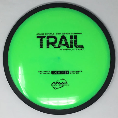 MVP Disc Sports Trail (Neutron - James Conrad Line) Distance Driver