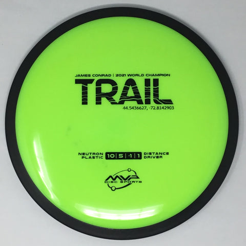 MVP Disc Sports Trail (Neutron - James Conrad Line) Distance Driver