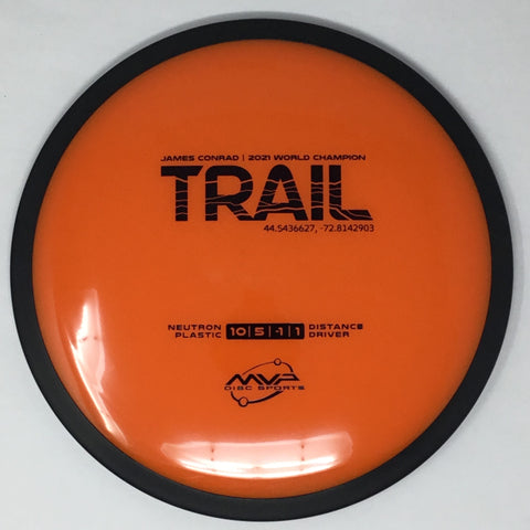 MVP Disc Sports Trail (Neutron - James Conrad Line) Distance Driver