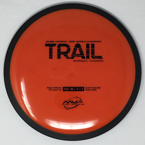 MVP Disc Sports Trail (Neutron - James Conrad Line) Distance Driver