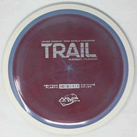 MVP Disc Sports Trail (Neutron - James Conrad Line) Distance Driver