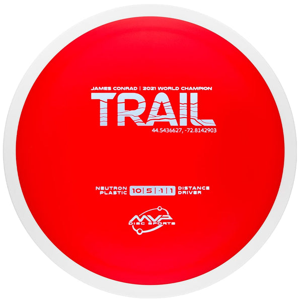 MVP Disc Sports Trail (Neutron - James Conrad Line Project Lab Coat) Distance Driver