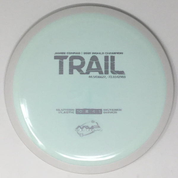 MVP Disc Sports Trail (Neutron - James Conrad Line Project Lab Coat) Distance Driver