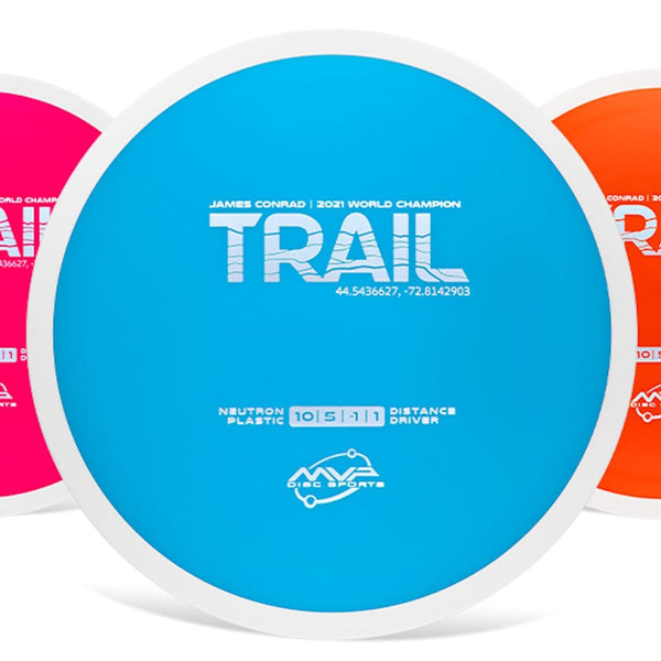 MVP Disc Sports Trail (Neutron - James Conrad Line Project Lab Coat) Distance Driver