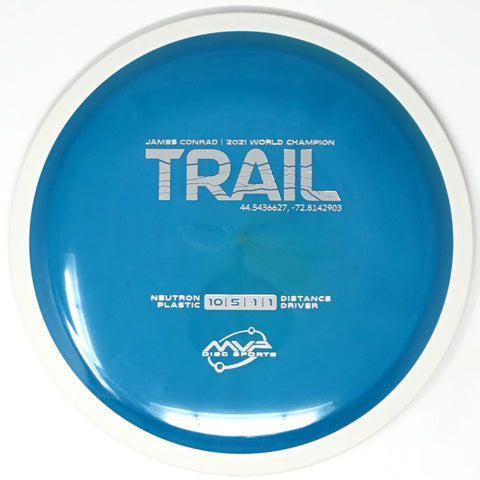 MVP Disc Sports Trail (Neutron - James Conrad Line Project Lab Coat) Distance Driver