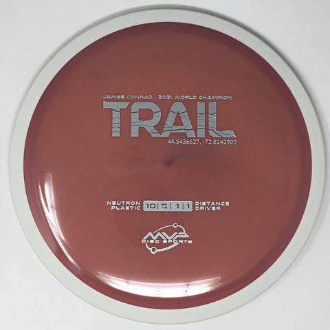 MVP Disc Sports Trail (Neutron - James Conrad Line Project Lab Coat) Distance Driver