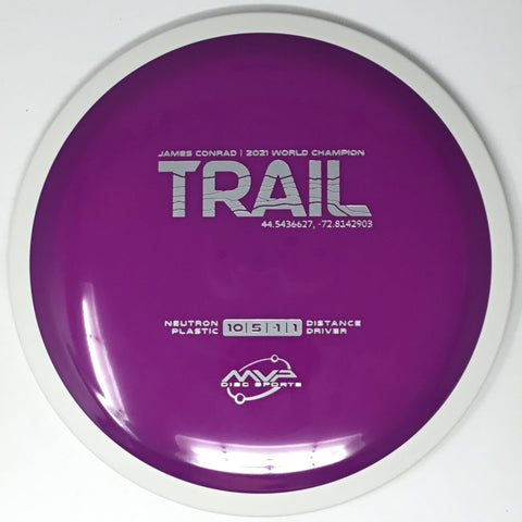 MVP Disc Sports Trail (Neutron - James Conrad Line Project Lab Coat) Distance Driver