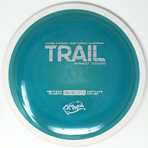 MVP Disc Sports Trail (Neutron - James Conrad Line Project Lab Coat) Distance Driver