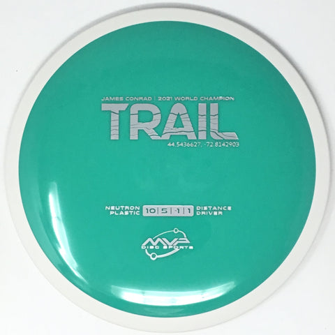 MVP Disc Sports Trail (Neutron - James Conrad Line Project Lab Coat) Distance Driver