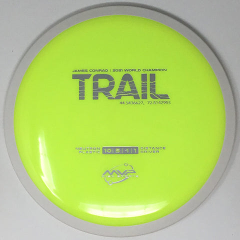 MVP Disc Sports Trail (Neutron - James Conrad Line Project Lab Coat) Distance Driver
