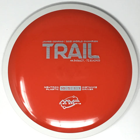 MVP Disc Sports Trail (Neutron - James Conrad Line Project Lab Coat) Distance Driver