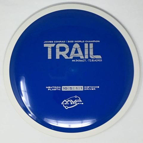 MVP Disc Sports Trail (Neutron - James Conrad Line Project Lab Coat) Distance Driver