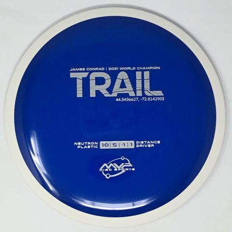 MVP Disc Sports Trail (Neutron - James Conrad Line Project Lab Coat) Distance Driver