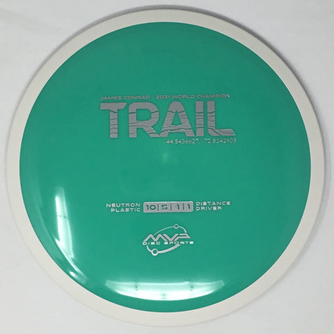 MVP Disc Sports Trail (Neutron - James Conrad Line Project Lab Coat) Distance Driver