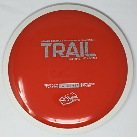 MVP Disc Sports Trail (Neutron - James Conrad Line Project Lab Coat) Distance Driver