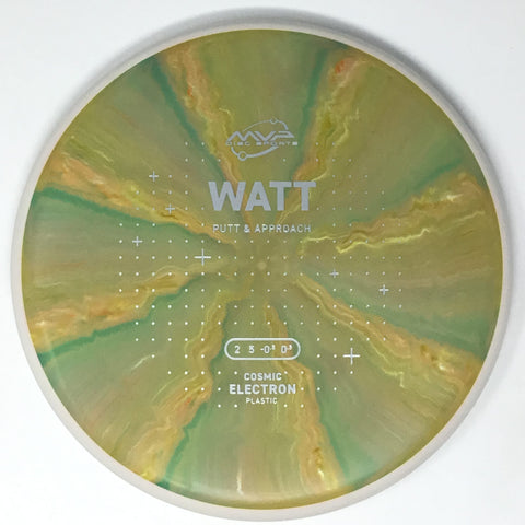 MVP Disc Sports Watt (Cosmic Electron - Project Lab Coat) Putt & Approach