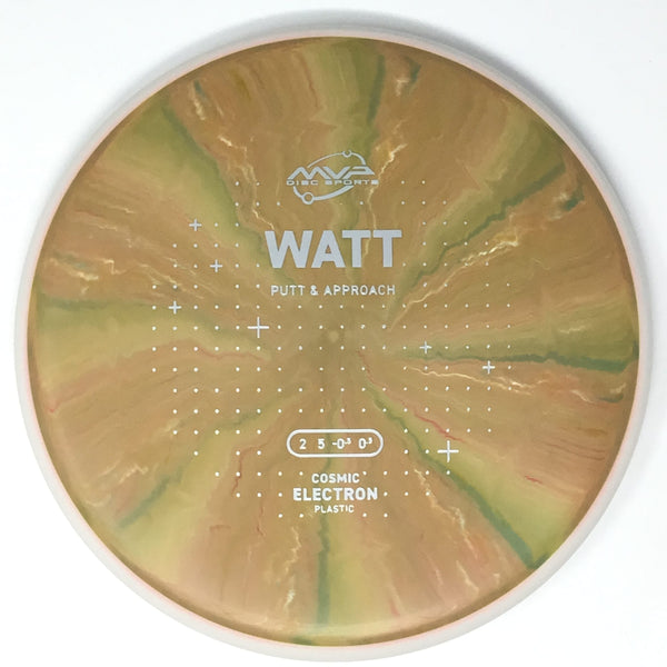 MVP Disc Sports Watt (Cosmic Electron - Project Lab Coat) Putt & Approach