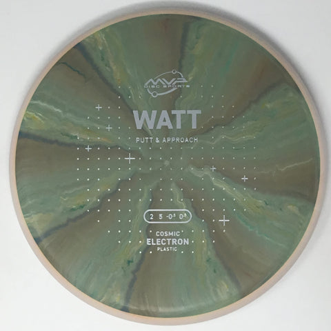 MVP Disc Sports Watt (Cosmic Electron - Project Lab Coat) Putt & Approach