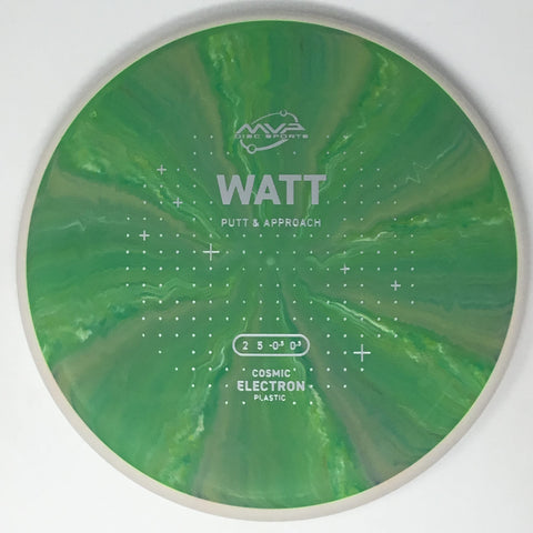 MVP Disc Sports Watt (Cosmic Electron - Project Lab Coat) Putt & Approach