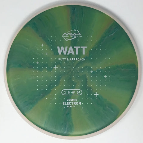 MVP Disc Sports Watt (Cosmic Electron - Project Lab Coat) Putt & Approach