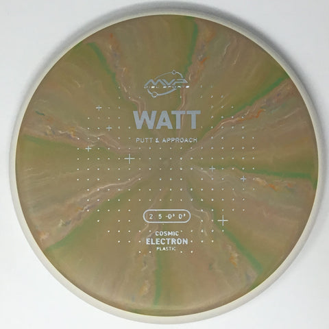 MVP Disc Sports Watt (Cosmic Electron - Project Lab Coat) Putt & Approach