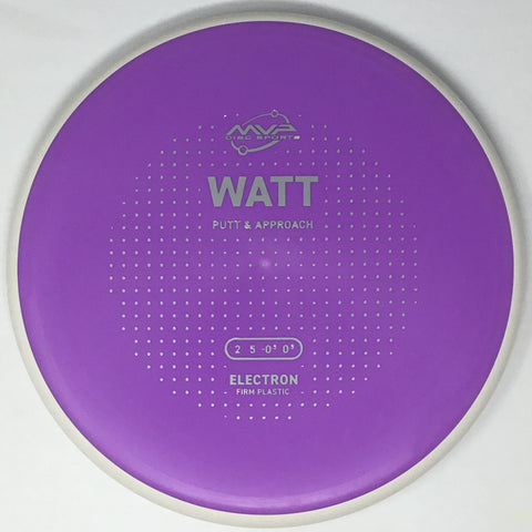 MVP Disc Sports Watt (Electron Firm - Project Lab Coat) Putt & Approach