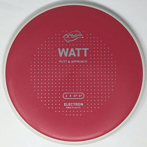 MVP Disc Sports Watt (Electron Firm - Project Lab Coat) Putt & Approach